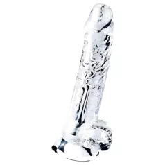   Lovetoy Flawless Clear - consolador con ventosa - 19 cm (transparente)