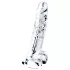 Lovetoy Flawless Clear - consolador con ventosa - 19 cm (transparente)