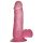 Lovetoy Jelly Studs - Dildo ventosa 15cm (rosa)