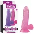 Lovetoy Jelly Studs - consolador con ventosa - 15cm - rosa