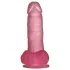 Lovetoy Jelly Studs - consolador con ventosa - 15cm - rosa