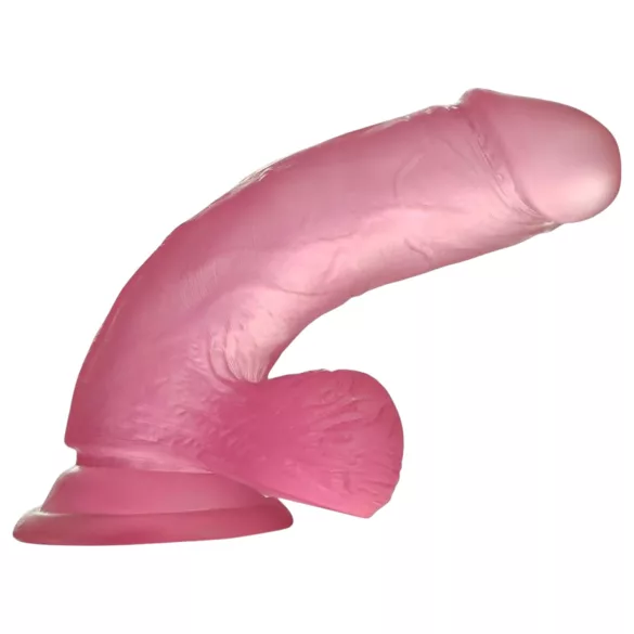 Lovetoy Jelly Studs - consolador con ventosa - 15cm - rosa