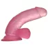 Lovetoy Jelly Studs - consolador con ventosa - 15cm - rosa