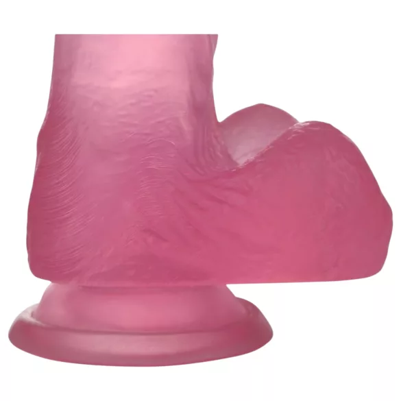 Lovetoy Jelly Studs - consolador con ventosa - 15cm - rosa