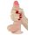 Dildo 18cm Piel Deslizante Lovetoy - Natural