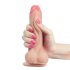 Dildo 18cm Piel Deslizante Lovetoy - Natural