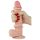 Lovetoy Sliding-Skin - Dildo de doble capa - 21cm (natural)