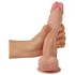Lovetoy Sliding-Skin - dildo realista doble capa - 21cm - color natural