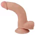 Lovetoy Sliding-Skin - dildo realista doble capa - 21cm - color natural