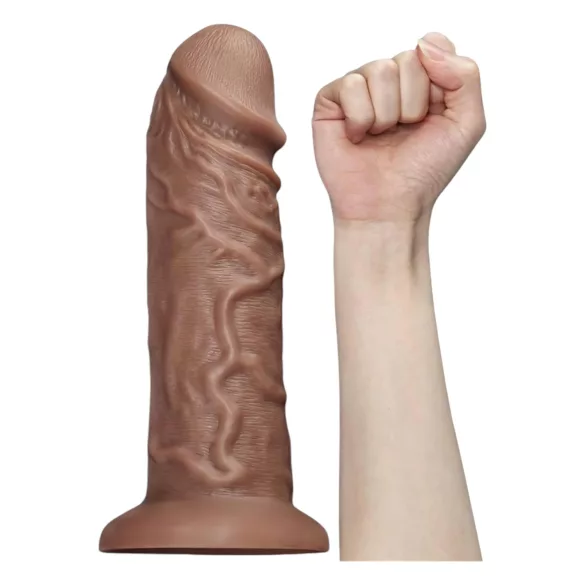 Lovetoy Chubby - consolador realista con ventosa - 25 cm - color natural