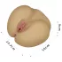 Lovetoy Streetgirl's - torso de vagina y ano de juguete (color carne)