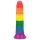 Lovetoy Prider - dildo realista - 19 cm - arcoíris