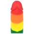 Lovetoy Prider - dildo realista - 19 cm - arcoíris