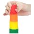 Lovetoy Prider - dildo realista - 19cm (arcoíris)