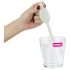 Lovetoy - pajita luminosa con forma de vulva (blanca)