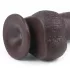 Lovetoy - Dildo realista de doble capa - 23 cm - marrón
