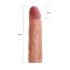 Lovetoy Pleasure X-tender - funda pene - 19 cm - color natural