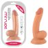 Mr. Rude - Dildo realista con ventosa y testículos - 18cm (piel)