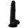 Mr. Rude - dildo realista con testículos y ventosa - 19cm negro
