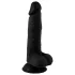 Mr. Rude - dildo realista con testículos y ventosa - 19cm negro