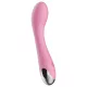Lonely - vibrador punto G recargable - silicona rosa