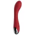 Lonely - vibrador punto G recargable - silicona roja