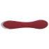 Lonely - vibrador punto G recargable - silicona roja