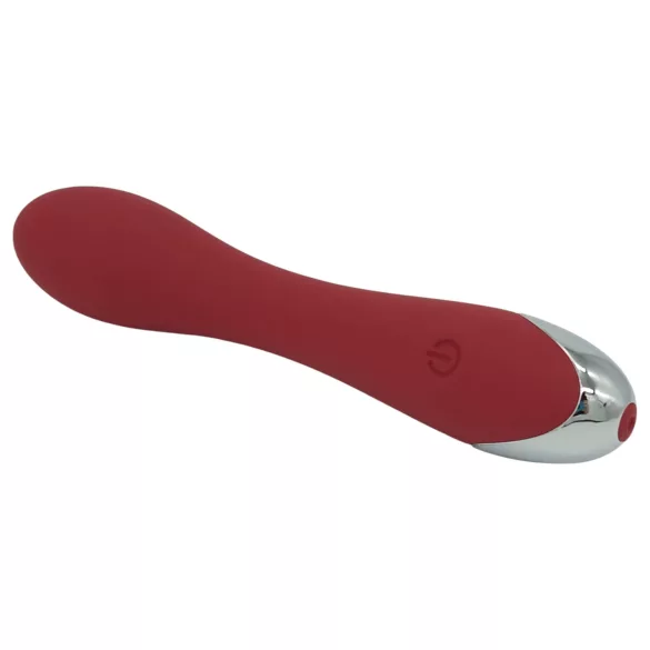 Lonely - vibrador punto G recargable - silicona roja