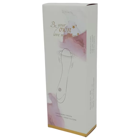 Lonely - vibrador punto G recargable - silicona roja
