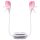 LOVENSE Gemini - Pinzas inteligentes vibradoras para pezones (rosa)