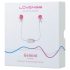 LOVENSE Gemini - Pinzas inteligentes vibradoras para pezones (rosa)