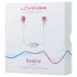 Lovense Gemini - Pinzas vibradoras para pezones controladas por app (rosa)