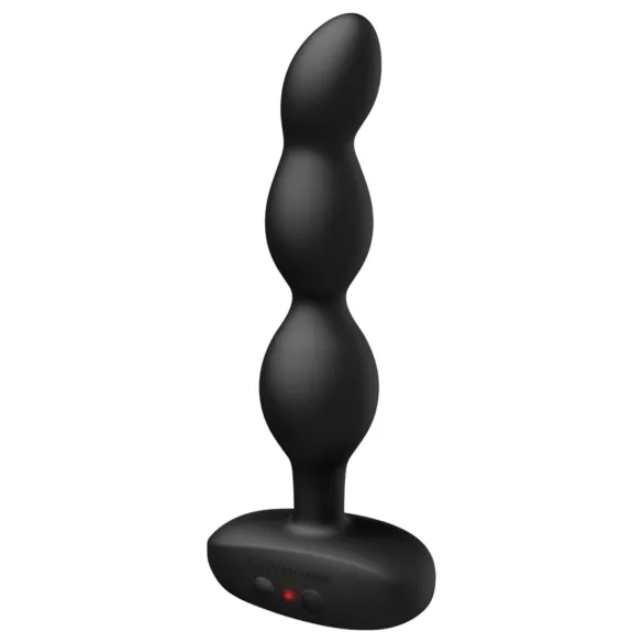 Lovense Ridge - Vibrador anal con cuentas controlado por app (negro)