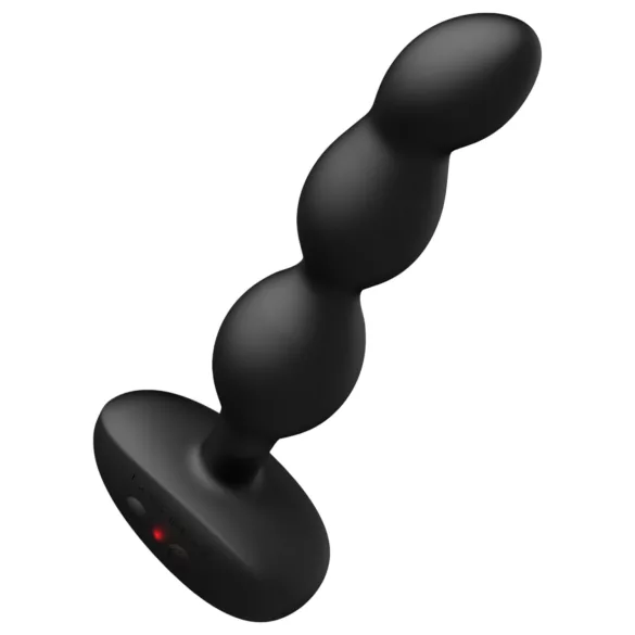Lovense Ridge - Vibrador anal con cuentas controlado por app (negro)