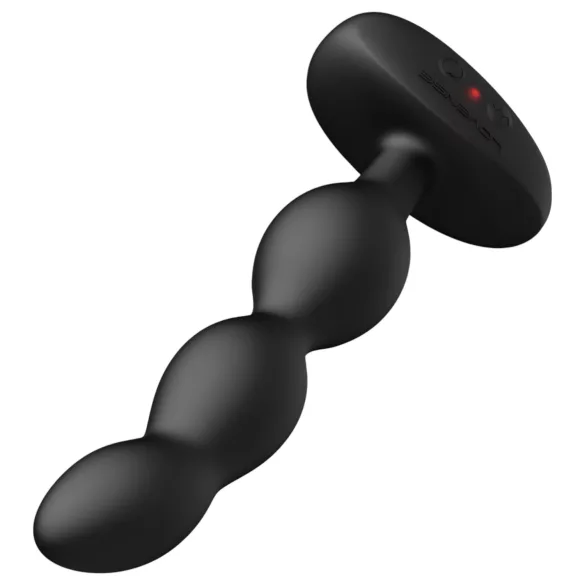 Lovense Ridge - Vibrador anal con cuentas controlado por app (negro)