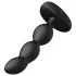 Lovense Ridge - Vibrador anal con cuentas controlado por app (negro)