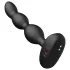 Lovense Ridge - Vibrador anal con cuentas controlado por app (negro)