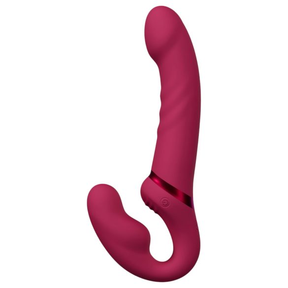 LOVENSE Lapis - Consolador vibrador sin correa (rojo)