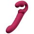 LOVENSE Lapis - Consolador vibrador sin correa (rojo)