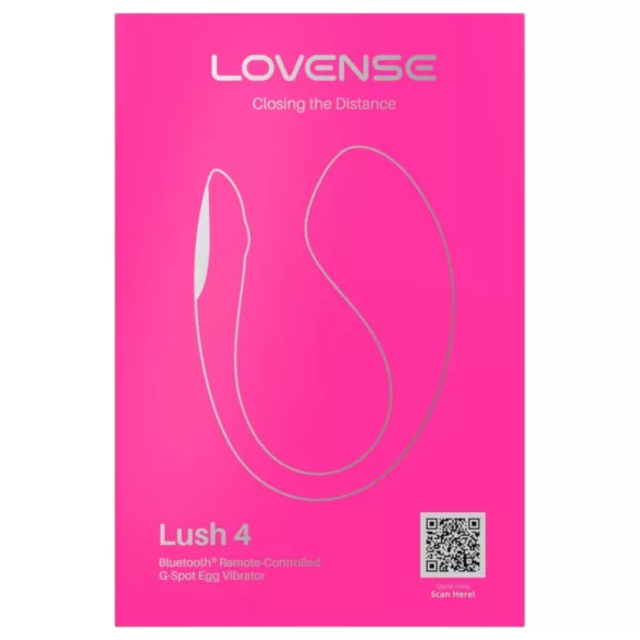 LOVENSE Lush 4 - huevo vibrador inteligente (rosa)