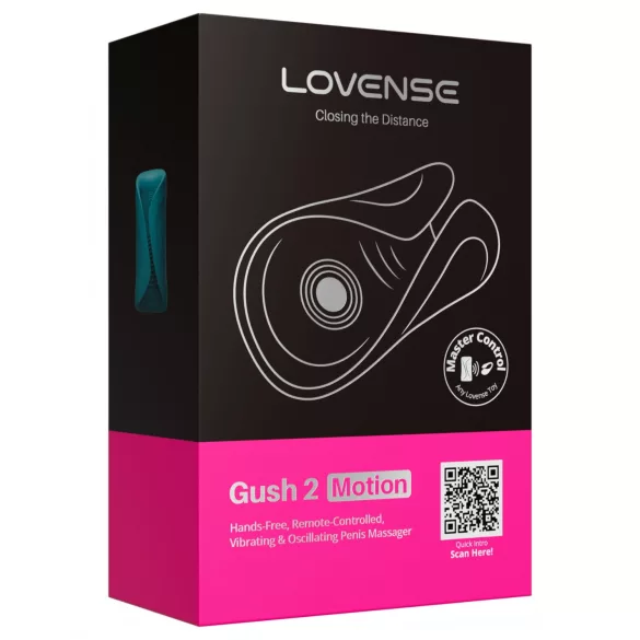 Lovense Gush 2 - vibrador para el glande controlado por app (turquesa)