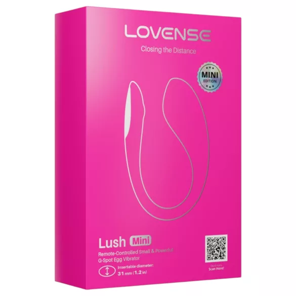 LOVENSE Lush Mini - huevo vibrador inteligente (rosa)