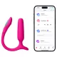 Lovense Lush Anal - Vibrador anal controlado por app, con luz LED - rosa