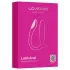 Lovense Lush Anal - Vibrador anal controlado por app, con luz LED - rosa