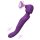 Varita Tracy's Dog - vibrador masajeador pulsante (lila)