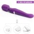 Varita Tracy's Dog - vibrador masajeador pulsante (lila)