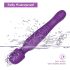 Varita Tracy's Dog - vibrador masajeador pulsante (lila)