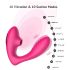 Tracy's Dog 2 - Vibrador 2 en 1 con Ondas de Aire (Rosa)