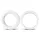 2in1 - Anillo para glande y retardador - silicona - pack de 2