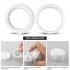 2in1 - Anillo para glande y retardador - silicona - pack de 2